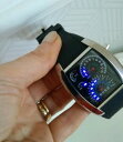 【送料無料】腕時計 ルマンウオッチメーカーデジタルスポーツカースピードメーターデザインmans wristwatch led digital display sports car speedometer design unworn