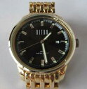 【送料無料】腕時計 ニトロクォーツゴールドトーンブレスレットウォッチnitro quartz date watch with gold tone bracelet(2)