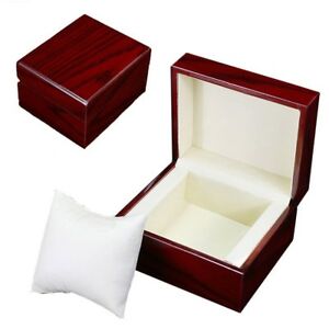 【送料無料】腕時計　プレゼンテーションボックスケースストレージオーガナイザーsoft wooden wristwatch gift presentation box case storage organiser wrist watch