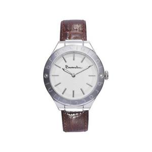 【送料無料】腕時計　ドナシルバースワロフスキークラシコorologio donna braccialini brd 300sbu pelle marrone silver swarovski classico