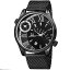 【送料無料】腕時計　メンズジョシュアタイムゾーンメッシュブレスレットmens joshua amp; sons jx112bk two time zone date complication mesh bracelet watch