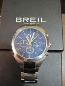 【送料無料】腕時計 ウォッチクロノゲントステンレスボックスオンbreil watch tw 1471 chrono gent 42 mm stainless steel with box