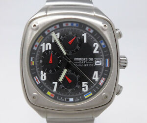 【送料無料】腕時計　クロノウォッチビンテージステンレススチール