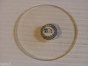 【送料無料】腕時計　ビンテージガラスポケットウォッチクリスタルドームサイズ