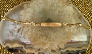 【送料無料】腕時計　レノックスkレトロリンククラスプlenox 140 12k gf genuine retro 4mm slender link l55 deployment clasp nos