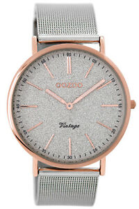 【送料無料】腕時計　レディースビンテージシルバーローズウォッチ