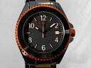 【送料無料】腕時計 スイススイスクオーツセラミックブレスレットオレンジswiss legend 44mm orange luminar swiss quartz ceramic bracelet watch