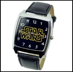 【送料無料】腕時計　ブレスレットスターウォーズmontre quartz neuve bracelet cuir watch star wars ref 2