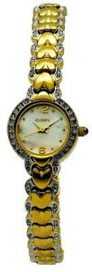 【送料無料】腕時計 #オーストリアクリスタルゴールドトーンブレスレットelgin eg604 women039;s sweetheart austrian crystal goldtone bracelet watch