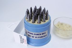 【送料無料】腕時計 パールパンチset of 25 staking punches made by pearl lt1747b4 【送料無料】腕時計 パールパンチset of 25 staking punches made by pearl lt1747b4