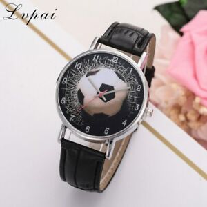 【送料無料】腕時計 サッカーファッションレザーウォッチlvpai brand quartz watch for girls boys kid watches football fashion leather