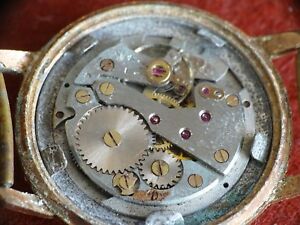 【送料無料】腕時計　ビンテージウィットvintage montre mcanique witt 17 jewels pour pices