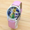 【送料無料】腕時計 ティンカーベルプリンセスマンガベストwomen children pretty tinkerbell princess girl cartoon lovely watch best fash