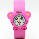【送料無料】腕時計 ファッションクリエイティブキッズスラップウォッチストラップfashion creative kids slap watch 3d carto...