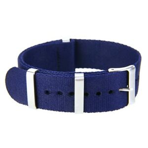 【送料無料】腕時計　ブレスレットナイロンダイバークロノ*top qualit* bracelet nato nylon plongee 22 mm montre ancienne divers chrono