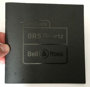 腕時計　ベルマニュエル＃ロスマニュアルbell amp; ross manuel d039;utilisation brs quartz aviation manual book noticia