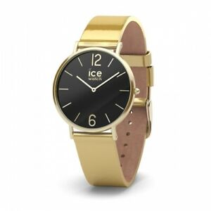 【送料無料】腕時計　オロロジオメタルorologio icewatch city sparkling metal gold 34mm ic015084