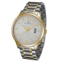 【送料無料】腕時計 rougois madison series two tone stainless steel watch(2)