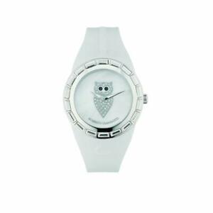【送料無料】腕時計 ロベルトシリコーンビアンコorologio roberto giannotti misteri della notte omn100 civetta silicone bianco