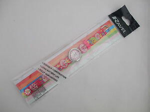 【送料無料】腕時計 ラヴェルテーマホットピンクラバーストラップravel girls novelty watch piglet theme hot pink rubber strap