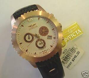 ̵ӻס󥺥Υեmens invicta chronograph rose gold 316l