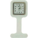 【送料無料】腕時計 コレクションゴムウォッチthe olivia collection white square rubber infection control nurses fob watch