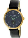 【送料無料】腕時計 テッドベーカーメンズオリバーゴールドレザークォーツファッションウォッチted baker mens oliver 10031515 gold leather quartz fashion watch(2)