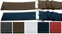 【送料無料】腕時計 カーフレザーウォッチストラップマルチカラーサイズステッチstitched calf leather watch strap multi co...