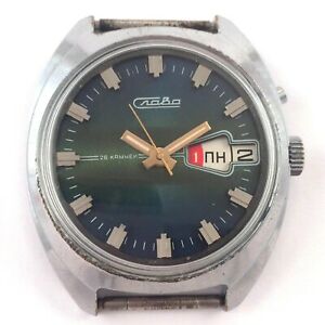 vintage soviet slava rare model day amp; date ussr vgc serviced *us seller* 1380ビンテージソスラモデルソ※注意※NYからの配送になりますので2週間前後お時間をいただきます。人気の商品は在庫が無い場合がございます。ご了承くださいませ。サイズの種類の商品は購入時の備考欄にご希望のサイズをご記載ください。　携帯メールでの登録ですと楽天からのメールが届かない場合がございます。
