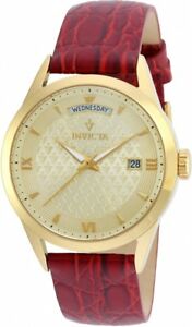 ̵ӻסӥơåɥ쥶ȥåץå womens invicta 21527 40mm vintage red leather strap watch