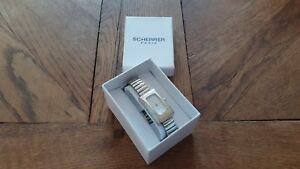 【送料無料】腕時計 ボンパリmontre femme scherrer paris trs bon etat