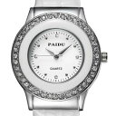 【送料無料】腕時計 ラインストーンブレスレットモンブランmontre strass bracelet blanc quartz