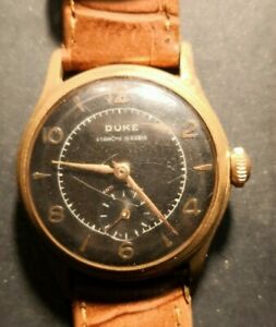 【送料無料】腕時計　デュークマヌエルmontre or 18k duke remontage manuel