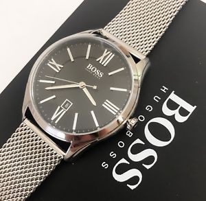 【送料無料】腕時計 ボスヒューゴボスメンズシルバーステンレススチールウォッチメッシュメタルボックスboss hugo boss mens silver tone mesh metal stainless steel watch box 【送料無料】腕時計 ボスヒューゴボスメンズシルバーステンレススチールウォッチメッシュメタルボックスboss hugo boss mens silver tone mesh metal stainless steel watch box