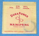 【送料無料】腕時計 ウォッチmmelgin watch mainspring main spring 6100 30012 200s 0035 089mm
