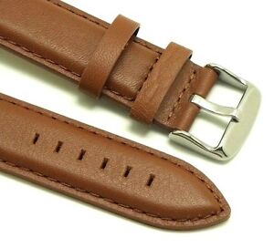 【送料無料】腕時計　ウォッチストラップブラウンレザーメンズウォッチ20mm brown leather mens replacement watch strap invicta 20 watches