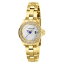 【送料無料】腕時計　ステンレススチールゴールドトーンウォッチinvicta womens angel quartz 100m stainless steel gold tone watch 28456