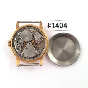 【送料無料】腕時計　ビンテージソウォッチvintage soviet raketa windup watch gilt au20 raketa 60s *us seller* 1404