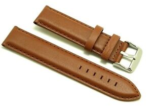 【送料無料】腕時計　ウォッチストラップブラウンレザーメンズウォッチ20mm brown leather mens replacement watch strap invicta 20 watches