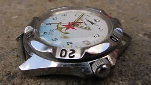 【送料無料】腕時計　ソティコorologio militare sovietico russo a carica automatico perfettamente funzionante