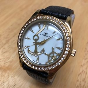 【送料無料】腕時計 アナログクォーツゴールドトーンラインストーンバッテリーtauan men gold tone rhinestone mop leather analog quartz watch hours~ battery 【送料無料】腕時計 アナログクォーツゴールドトーンラインストーンバッテリーtauan men gold tone rhinestone mop leather analog quartz watch hours~ battery