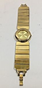 【送料無料】腕時計 ビンテージウィーンクォーツレディースゴールドストンvintage vienna quartz ladies wristwatch gold tone