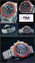 yzrv@NmOtYtBo[herren chronograph fila uhr besonderem design gut lesbar 10bar wasserdicht neu