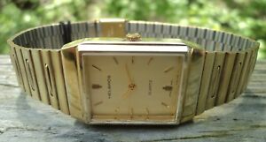 【送料無料】腕時計 ミントクォーツメンズブレスレットバッテリーmint condition~1990s helbros quartz mens gold plated bracelet watch~ battery 【送料無料】腕時計 ミントクォーツメンズブレスレットバッテリーmint condition~1990s helbros quartz mens gold plated bracelet watch~ battery