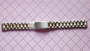 【送料無料】腕時計 ブレスレットビコメーカbracelet montre acier inoxydable * bicolore marque rowi 12mm reffh09