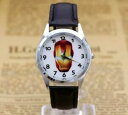 【送料無料】腕時計 アイアンマンファッションストラップs iron man boys cartoon watch fashion lovely girl children watches pu strap q