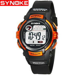 【送料無料】腕時計　ファッションカジュアルデジタルアラームwaterproof fashion casual children kid boy digital led quartz alarm date spor