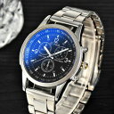 【送料無料】腕時計 ファッションウォッチカジュアルフルステンレススチールクオーツmen fashion watch hot brand casual luxur...