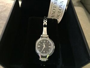 【送料無料】腕時計 レディースベゼルウォッチシルバーブレスレットbulova 96l259 ladies crystal studded bezel watch w silver bracelet 【送料無料】腕時計 レディースベゼルウォッチシルバーブレスレットbulova 96l259 ladies crystal studded bezel watch w silver bracelet