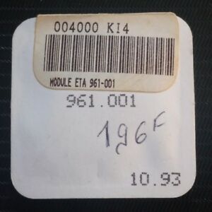 【送料無料】腕時計 モジュールmodule 4000 k14 eta 961101 cuircuit quartz